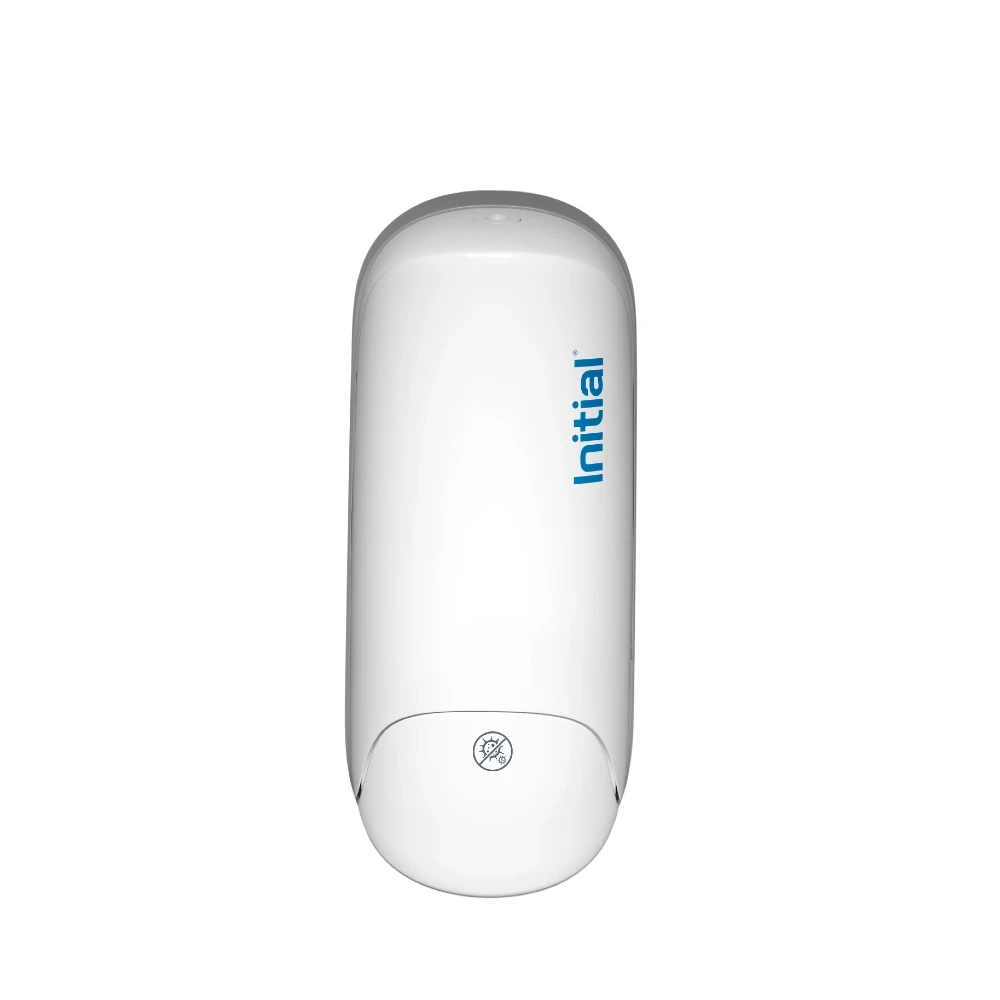 Signature manual hand sanitiser white front
