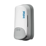 Toilet seat cleaner dispenser white side