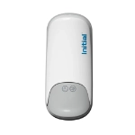 Toilet seat cleaner dispenser white front